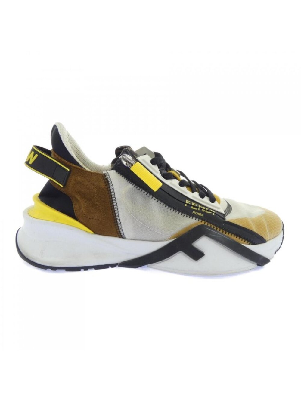 Fendi Flow Sneakers Yellow